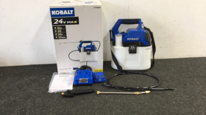 Kobalt 24v 2-Gallon Cordless Chemical Sprayer Kit