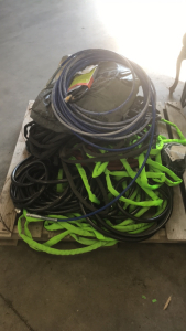Pallet Of (12) Various Garden Hoses