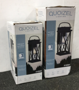 (2) Quoizel Wall Lanterns