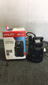 Utility Thermoplastic Submersible Utility Pump