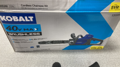 Kobalt Cordless Chainsaw