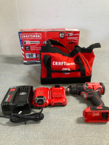 Craftsman CMCD72002 Drill/Driver Kit (tool, battery charger, 2- batteries, tool bag)