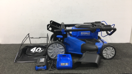 Kobalt 40v Max Brushless Mower kit