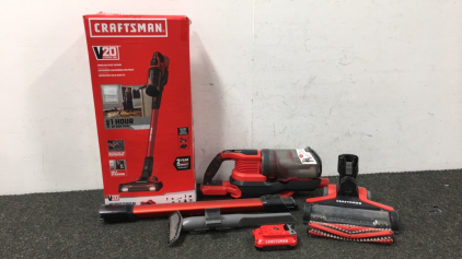 Craftsman 20v Cordless Stick Vacuum