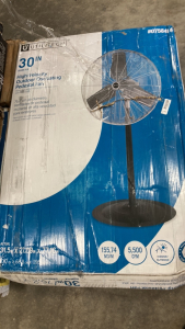 30” High Velocity Outdoor Oscillating Pedestal Fan