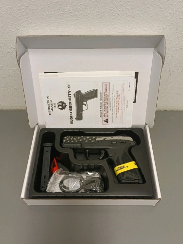 Ruger Security-9 Black Flag 9mm Luger Semi Auto Pistol -- 385-15635