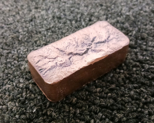 11.5 oz. Copper Ingot