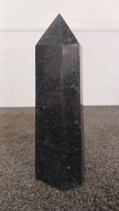 3.5 lb. Black Tourmaline & Zoisite Crystal Obelisk