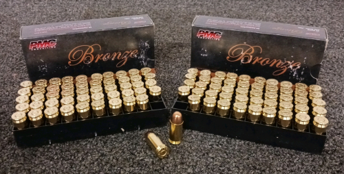 (2) Boxes of PMC .45 Auto Ammo