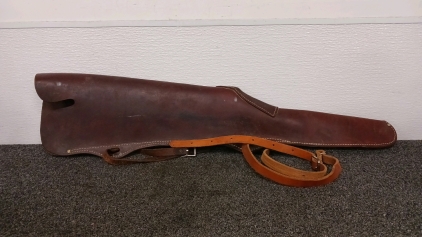 34" Leather Rifle Scabbard
