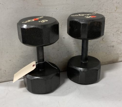 Set Of 30 lb Dumbbells