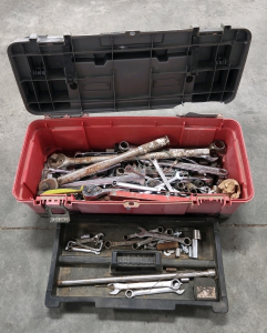 Tool Box With Assortment of Tools