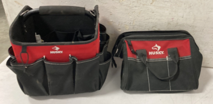 (2) Husky Tool Bags