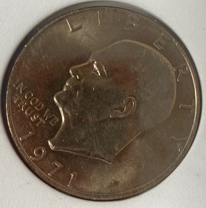 1971-P Eisenhower Dollar