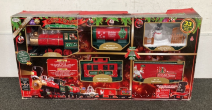 North Pole Express Christmas Train Set