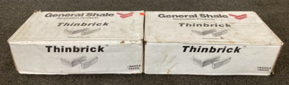 (2) Boxes General Shale Thinbrick