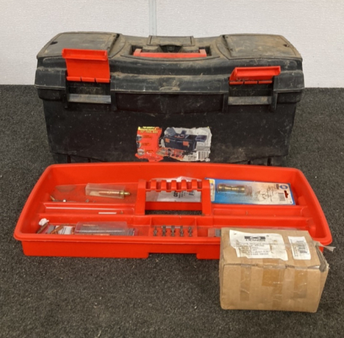 Workmate Toolbox With Welding Rods And Hardware