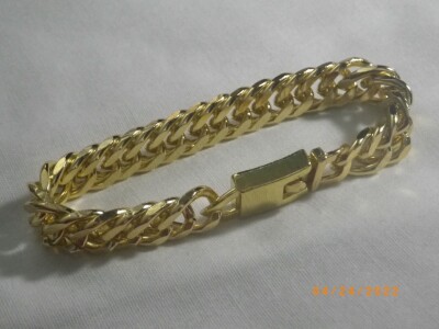 Mens Cuban Style Bracelet 8"