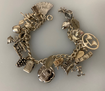 Silver Charm Bracelet