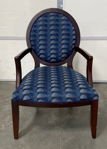 Blue Accent Chair