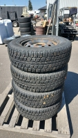 Radial Snow Groove Tires (4)