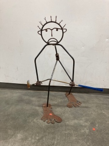 Angry Metal Man