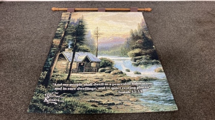 Thomas Kinkade Tapestry