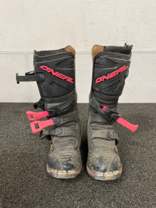 Pair of O’Neal Motorcross Woman’s Boots Size 8