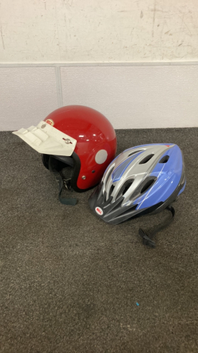 (2) Bell Helmets