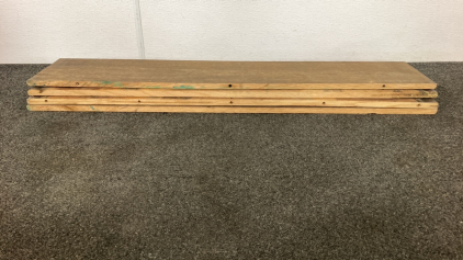 (4) Wooden Shelf&rsquo;s