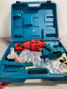 Ogura ORC19 Cordless Rebar Cutting Tool w/ Ni-MH Battery- No Charger in Blue Hard Case