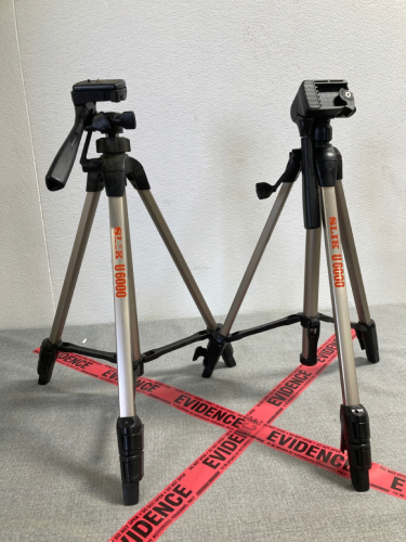 (2) Slik U6000 Camera Tripods