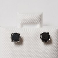 $1000 14K Black Diamond(0.5ct) Earrings