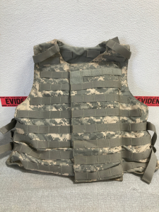 Body Armor “Interceptor” Base Vest Carrier Size: Medium Chest: 37-41” NSN: 8470-01-526-7913