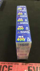 Mitsubishi mx3 400 color film 135 x 12