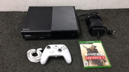 XBOX One w/ Controller & Sniper Ghost Warrior Contracts 2