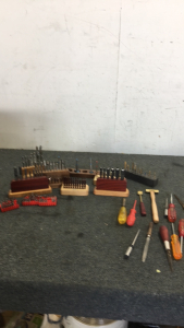Large Lot Of Various Woodworking Tools And Bits