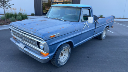 1972 Ford F-100 - Father and Son Fixer Upper!