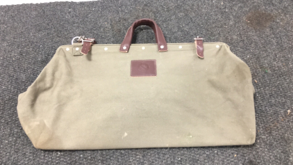 Canvas & Leather Tool Bag