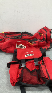 Marlboro Duffel Bag and Back Pack