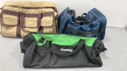 (1) Kawasaki Bag - And Two Bags