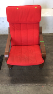 Red Fabric Chair