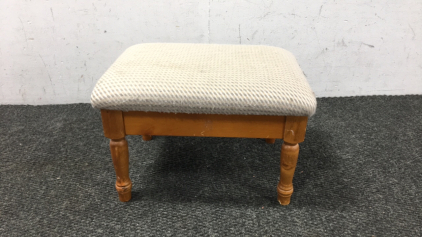 Antique Wooden Foot Stool