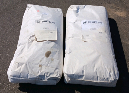 (2) 50 lb. Bags of Diatomaceous Earth