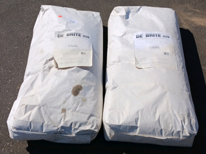 (2) 50 lb. Bags of Diatomaceous Earth