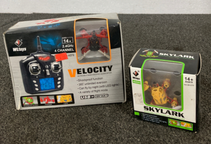 Velocity And Skylark Quadcopter