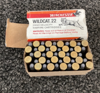 (50)rnds Winchester Wildcat .22lr Ammo