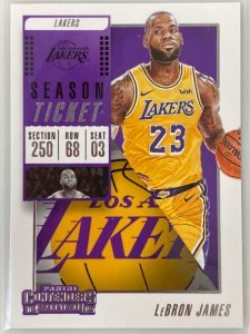 2018-2019 Lakers LeBron James Basketball Card