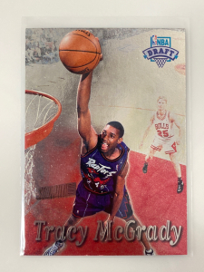 1997 NBA Draft Tracy McGrady Basketball Rookie Card