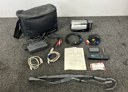 Proscan Hi8 Video Camcorder with Carrying Case